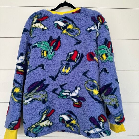 Disney Women’s Medium Pluto Sherpa Pullover Sweatshirt - Picture 3 of 5